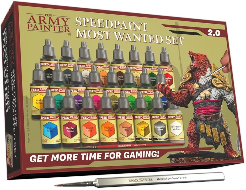 Army Painter - Speedpaint Most Wanted Set image 0
